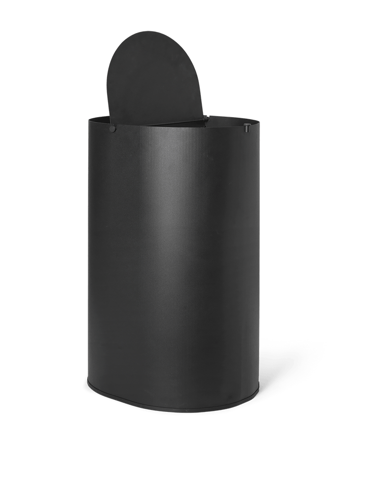 Enkel Bin - Ferm Living - Storage + Organization - Large - Black - HORNE
