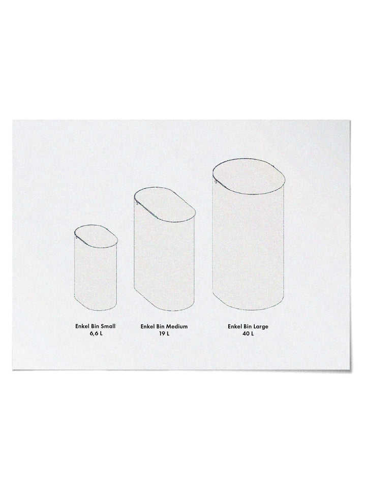 Enkel Bin - Ferm Living - Storage + Organization - Large - Cashmere - HORNE