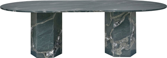Epic Outdoor Dining Table - Gubi Outdoor Furniture - Botanic Green Quartzite - Botanic Green Quartzite - HORNE