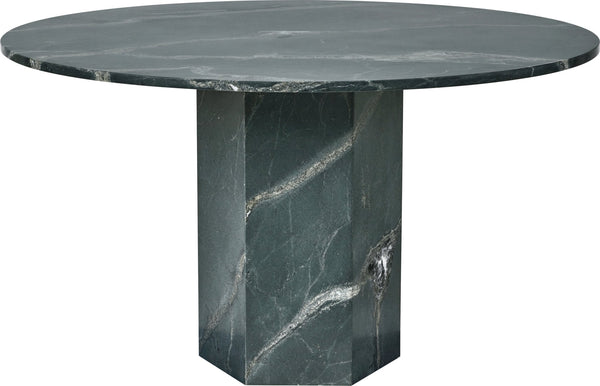 Epic Outdoor Dining Table - Round - Gubi Outdoor Furniture - Botanic Green Quartzite - Botanic Green Quartzite - HORNE
