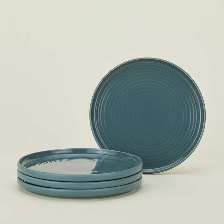 Essential Dinnerware - 16 Piece Set - Hawkins New York Dinnerware - Peacock - HORNE
