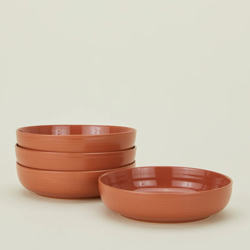 Essential Low Bowl - Set of 4 - Hawkins New York - Dinnerware - Bone - HORNE
