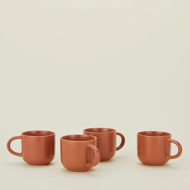 Essential Mug - Set of 4 - Hawkins New York - Dinnerware - Terracotta - HORNE