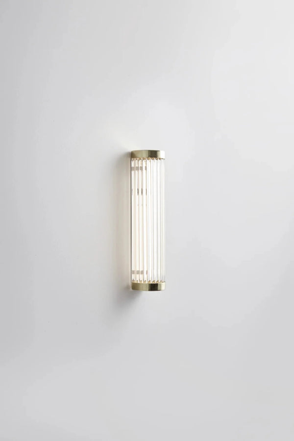 Extra Narrow Pillar Light 27cm - Davey Lighting Wall Sconces - Polished Brass - HORNE