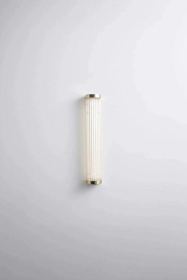 Extra Narrow Pillar Light 40cm - Davey Lighting Wall Sconces - Polished Brass - HORNE