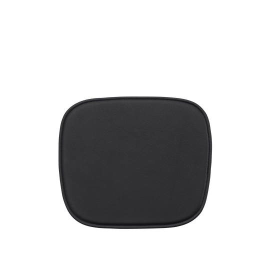 Fiber Chair Seat Pad - Muuto Blankets + Throws + Pillows - Easy Leather Black - HORNE