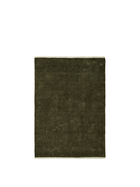 Firth Jute Rug - 140 x 200 - Ferm Living Rugs - Dark Olive - HORNE