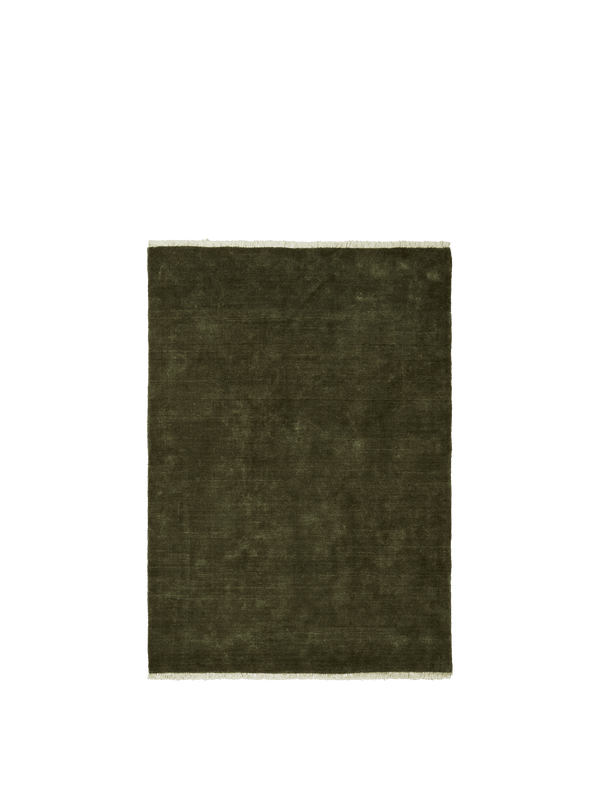 Firth Jute Rug - 140 x 200 - Ferm Living Rugs - Dark Olive - HORNE