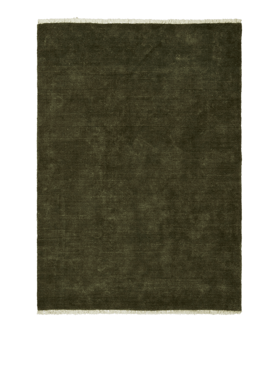 Firth Jute Rug - 200 x 300 - Ferm Living Rugs - Dark Olive - HORNE