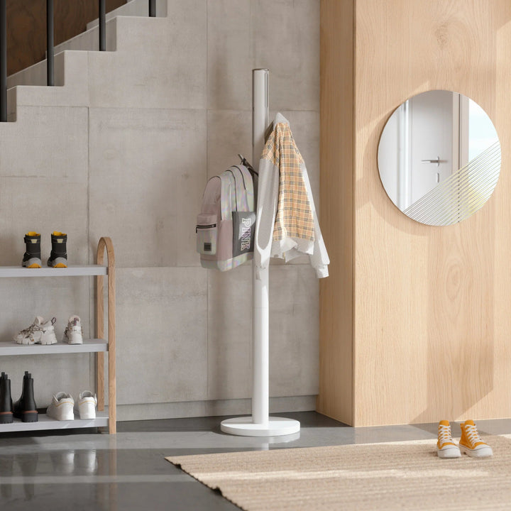 Flapper Coat Rack - Form & Refine Coat + Key Racks - Grey - HORNE