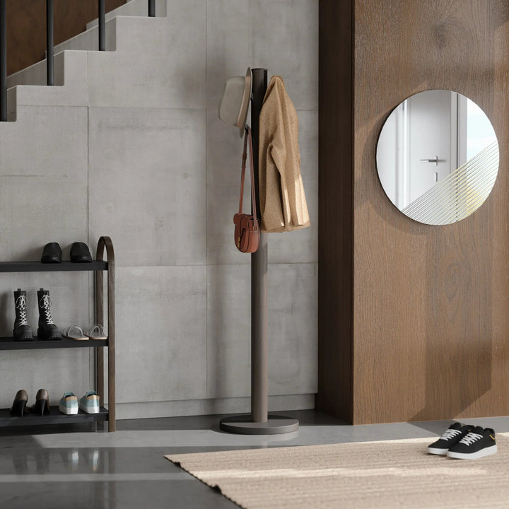 Flapper Coat Rack - Form & Refine Coat + Key Racks - Grey - HORNE