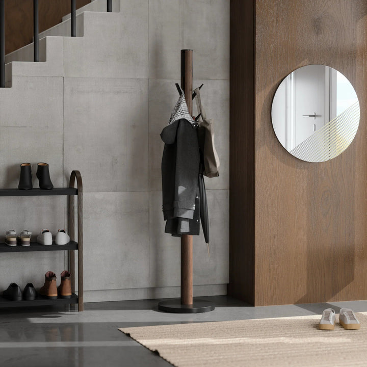 Flapper Coat Rack - Form & Refine Coat + Key Racks - Grey - HORNE