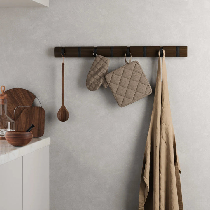 Flip 8 Wall Hook - Umbra Hooks, Racks & Coat Stands - White - HORNE