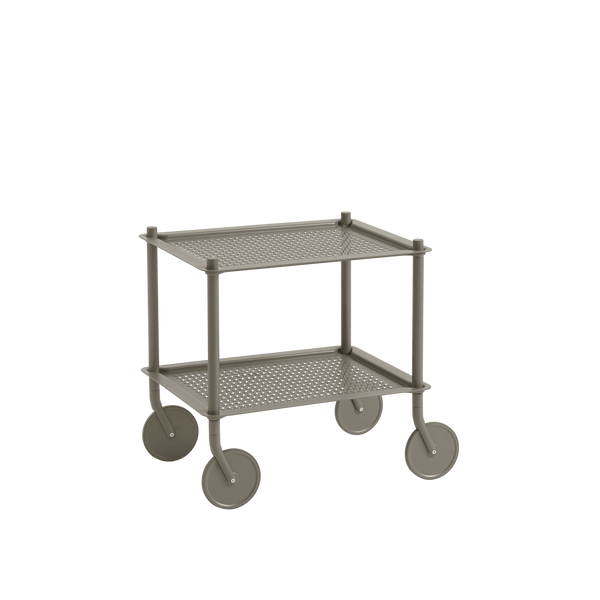 Flow Trolley - 2 Layer - Muuto Trolleys + Carts - Taupe - HORNE
