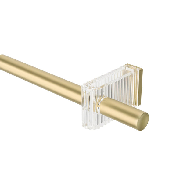 Flute Curtain Rod - Umbra Bath - Gold - HORNE
