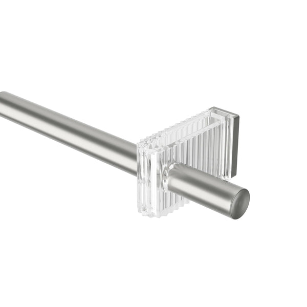 Flute Curtain Rod - Umbra Bath - Nickle - HORNE