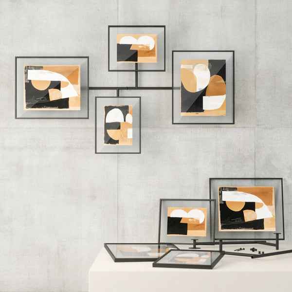 Flute Wall Picture Frames - Set of 4 - Umbra Mirrors - HORNE