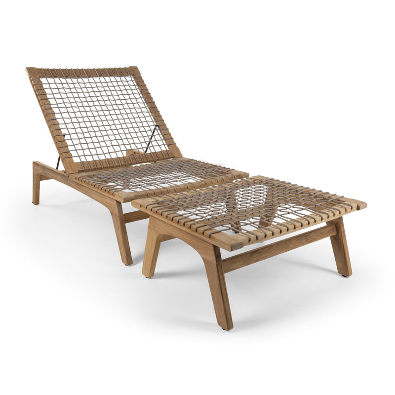 Forte Deck Chair & Foot Rest - BETACO Chairs - HORNE