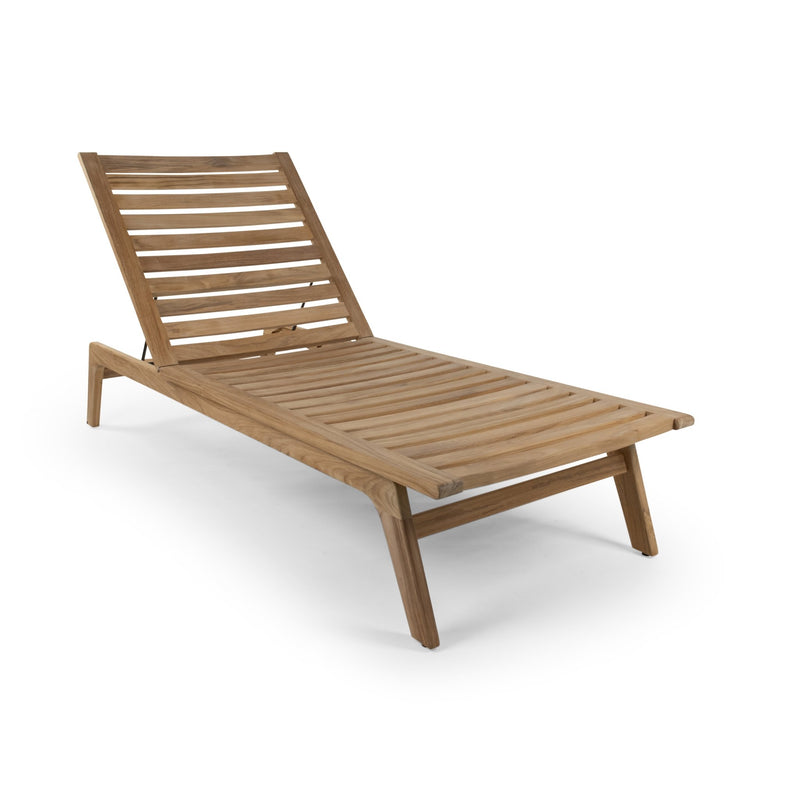 Forte Sun Lounger - Teak - BETACO Chairs - Teak - HORNE