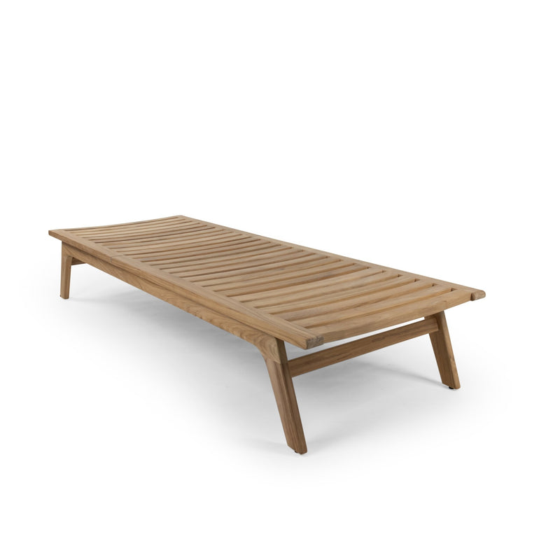 Forte Sun Lounger - Teak - BETACO Chairs - Teak - HORNE