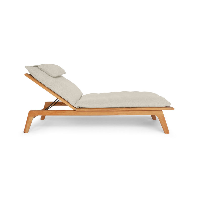 Forte Sun Lounger - Teak - BETACO Chairs - Teak - HORNE