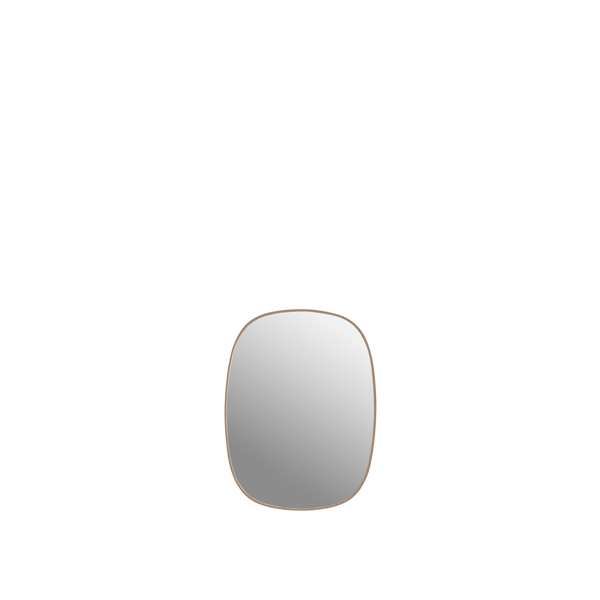 Framed Mirror - Muuto Mirrors - Small - Taupe/Clear - HORNE