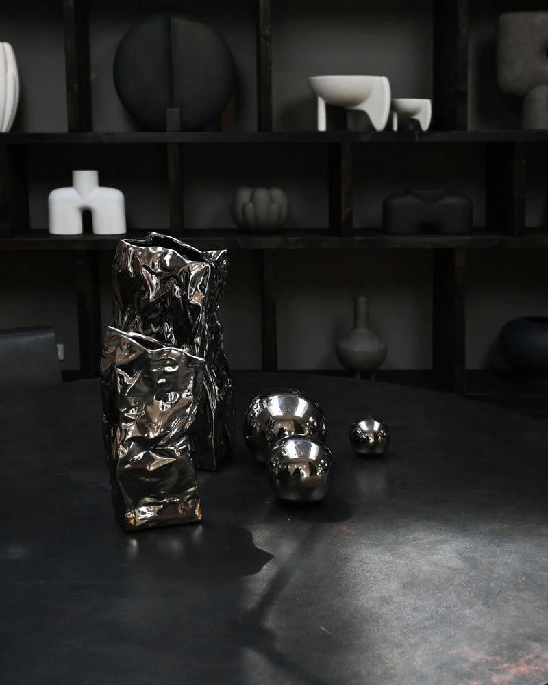 Gallery Balls - Set of 3 - 101 Copenhagen Vases - Chrome - HORNE