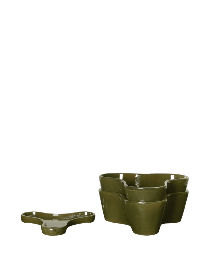 Gemi Stackable Planters - Set of 2 - Ferm Living Planters - HORNE