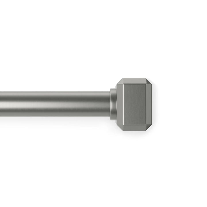 Geo Pinpoint Curtain Rod - Umbra Bath - Nickel-Steel - HORNE