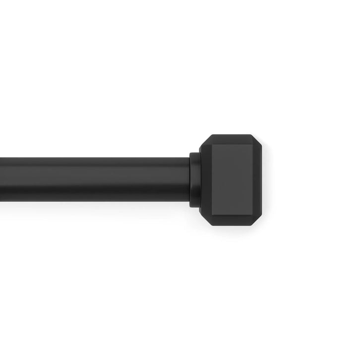 Geo Pinpoint Curtain Rod - Umbra Bath - Nickel-Steel - HORNE