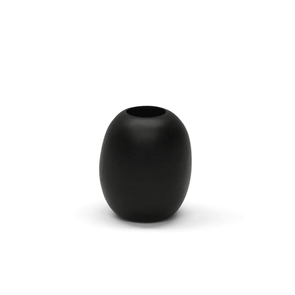 Giant Jewels Olive Shaped Bead - Tina Frey Decorative Objects - Black - HORNE