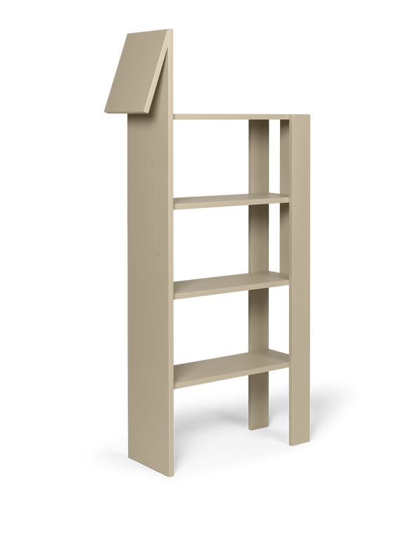Giraffe Bookcase - Ferm Living Shelving - Poppy Red - HORNE