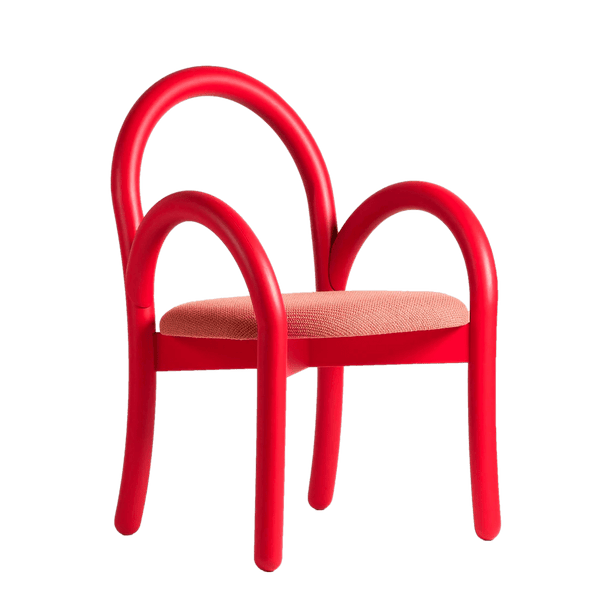Goma Armchair - Made By Choice Chairs - Red - HORNE