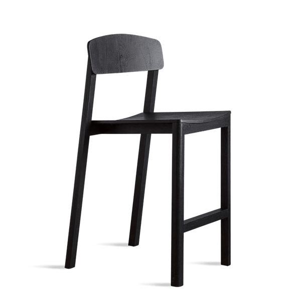 Halikko Bar Chair - Made By Choice Chairs - 29in - Black - HORNE