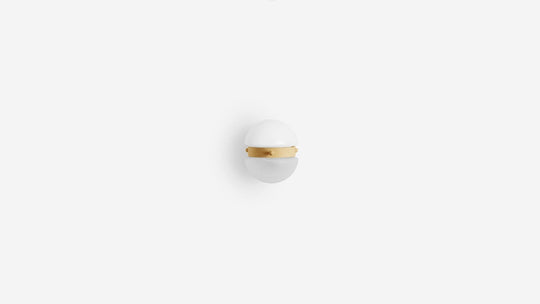 Hemisphere Sconce - Workstead - Wall Sconces - Straw - HORNE