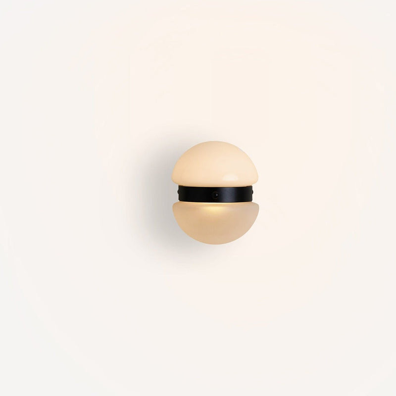 Hemisphere Sconce - Workstead - Wall Sconces - Matte Black Enamel - HORNE