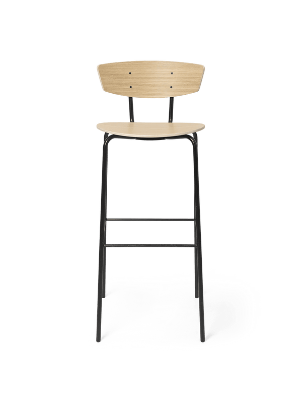 Herman Bar Chair - Ferm Living Chairs - White Oiled Oak - HORNE