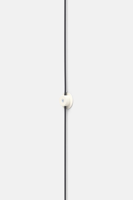 Hoist Pendant Plug - In - Small Glass Diffuser - No Shade - RBW Lighting - Cream White - Cream White - 2700K (warm white) - HORNE