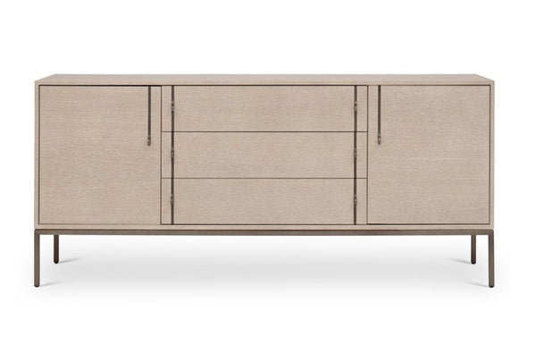 Holly Buffet - Urbia Dressers - Charcoal - Brass - HORNE