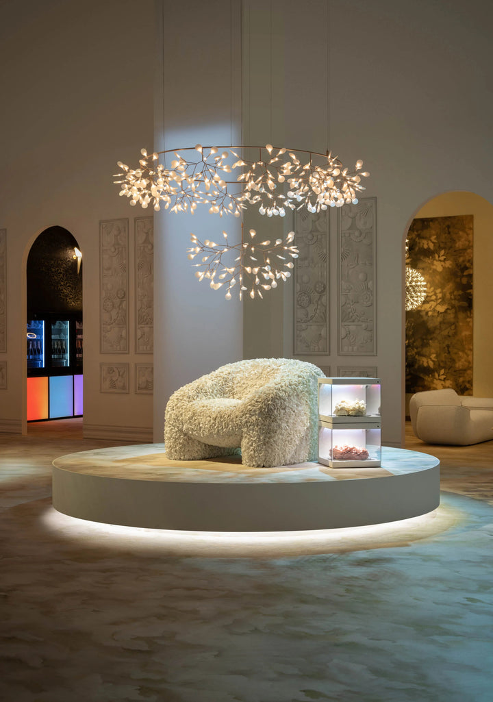 Hortensia Armchair - Moooi Chairs - Hortensia Armchair Petal Grey - HORNE