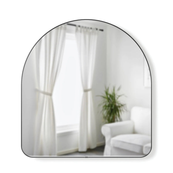 Hubba Arched Wall Mirror - Umbra Mirrors - Metallic-Titanium - HORNE