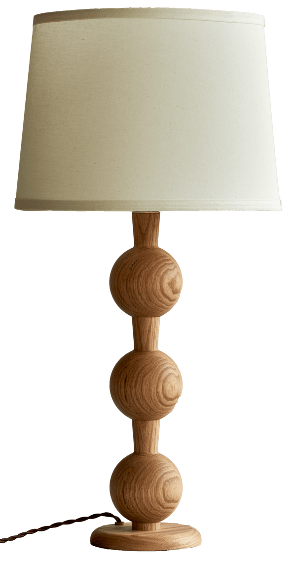 Hugo Barbell Table Lamp - Lostine - Lamps - Natural - Ivory - HORNE