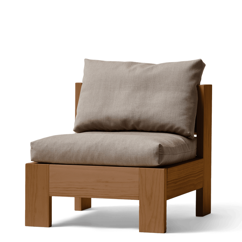 Icon Lounge Chair - Deep Brown Pine - Form + Refine Chairs - Deep Brown Pine / Technicolour - HORNE
