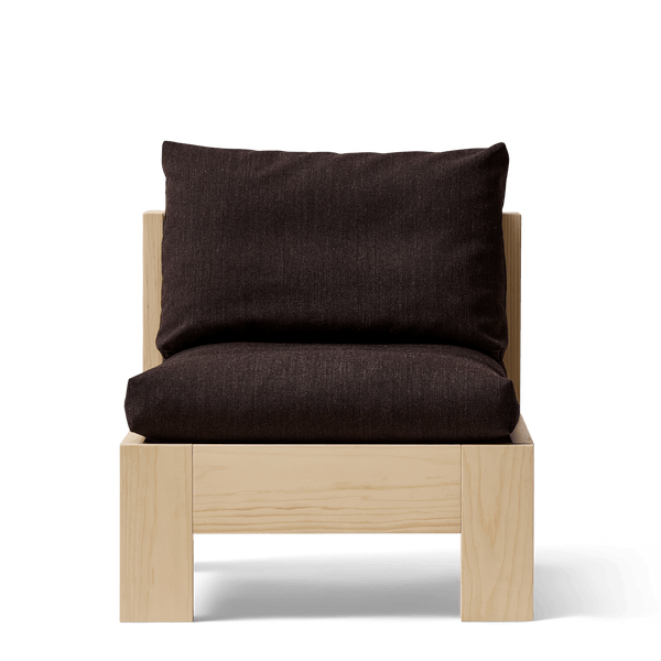 Icon Lounge Chair - Pine - Form + Refine Chairs - Pine / Technicolour - HORNE