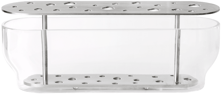 Ikebana Vase - Fritz Hansen Vases - Long - Stainless Steel - HORNE