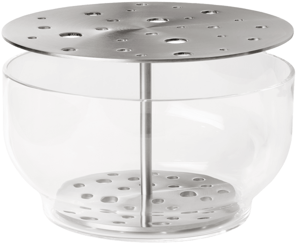 Ikebana Vase - Fritz Hansen Vases - Large - Stainless Steel - HORNE