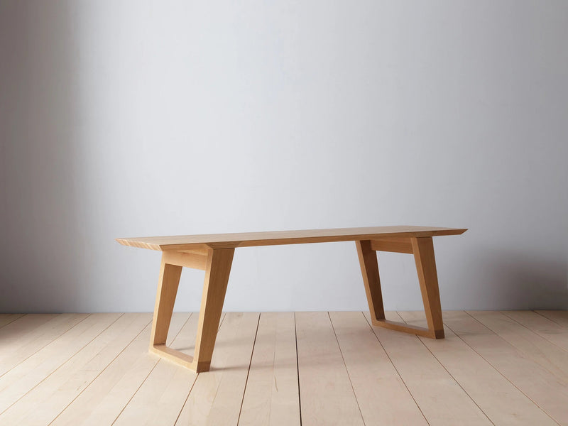 Isometric Bench - Ash - Kalon Studios Stools + Benches + Ottomans - Small - HORNE