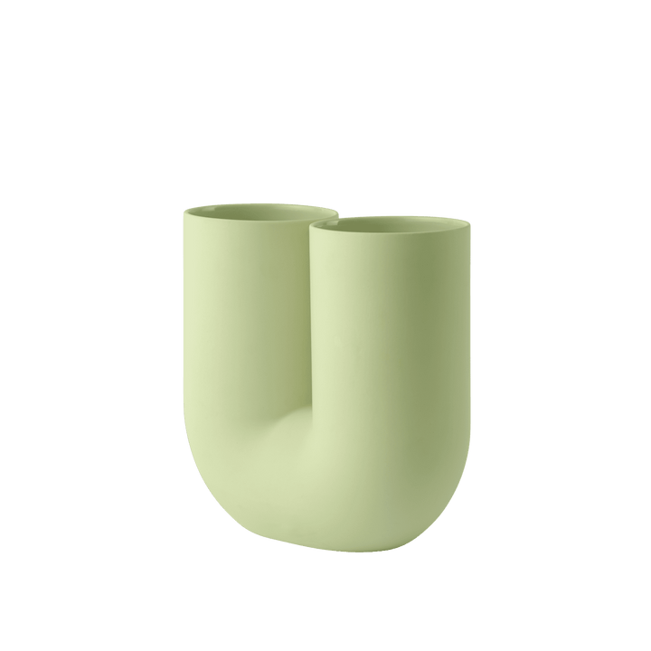 Kink Vase - Muuto Vases - Light Green - Small - HORNE