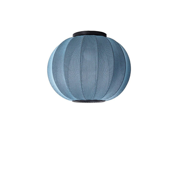 Knit - Wit Ceiling Light - Made by Hand Floor Lamps - 45 - Blue Stone - HORNE