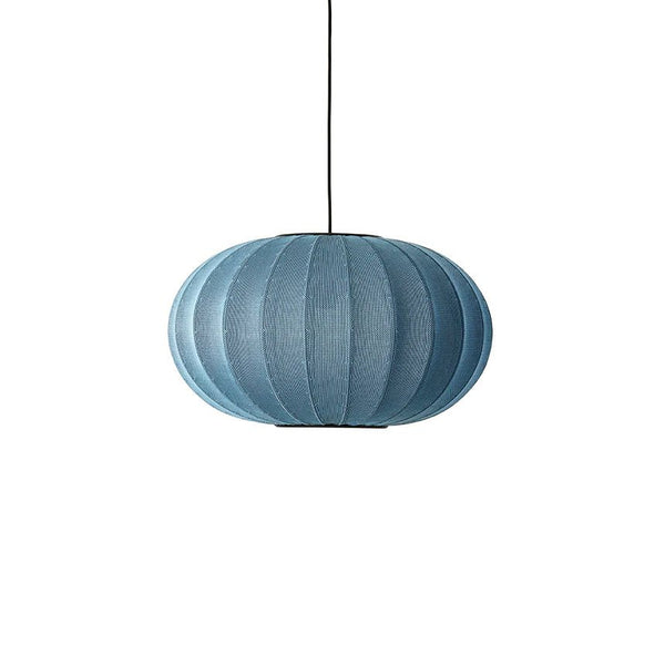 Knit Wit Oval Pendant - Made by Hand Pendants - 57 - Blue Stone - HORNE